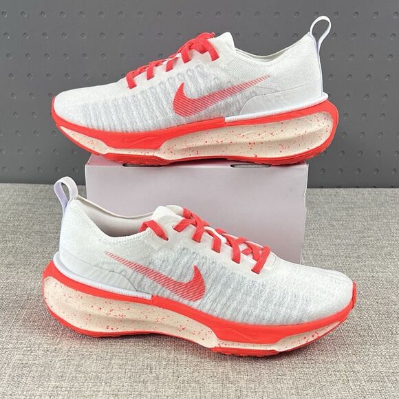 Nike ID By You Invincible 3 (DX5050 100) Crimson Red White New Mens Size 8